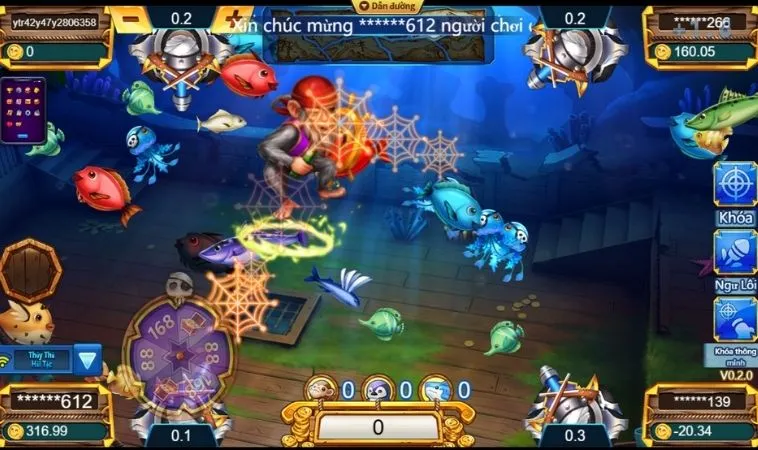 Chiến thuật săn cá trong game Bắn Cá Vua Hải Tặc tại WINVN hiệu quả