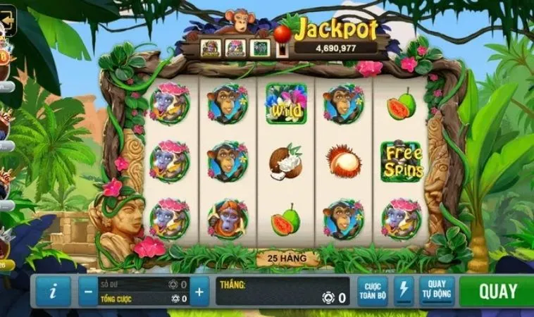 Đồ họa game Nổ Hũ Rừng Xanh tại WINVN thiết kế đẹp, ấn tượng